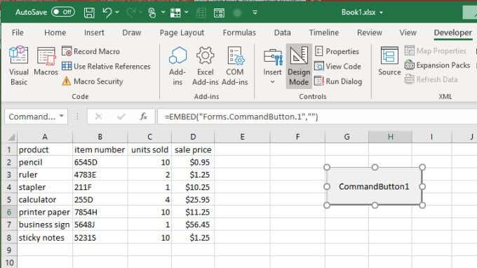select-pushbutton2 - Bộ phận trợ giúp Geek Hướng dẫn VBA nâng cao cho MS Excel hình 6