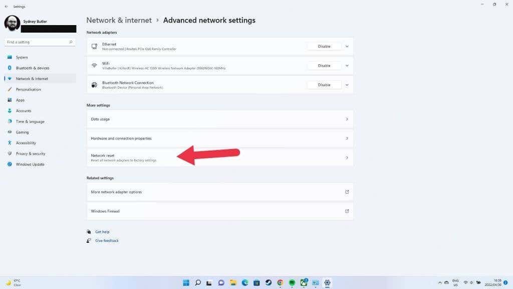 18-Reseet-2 - Người đam mê bộ phận trợ giúp 13 Cách khắc phục khi Wi-Fi Windows 11 không hiển thị ảnh 17