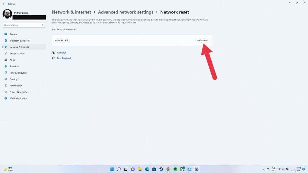 19-Reset-3 - Người đam mê bộ phận trợ giúp 13 Cách khắc phục khi Wi-Fi Windows 11 không hiển thị ảnh 18