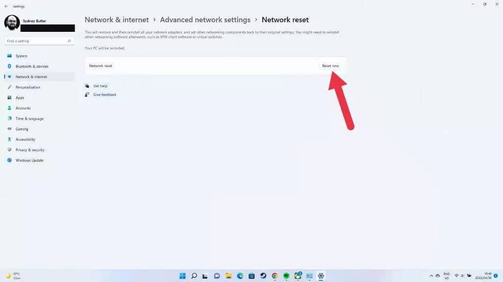 19-Reset-3 - Người đam mê bộ phận trợ giúp 13 Cách khắc phục khi Wi-Fi Windows 11 không hiển thị ảnh 18