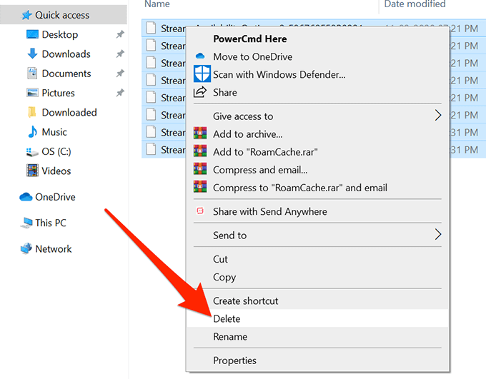clear-outlook-cache - Bộ phận trợ giúp Geek Cách xóa bộ đệm Outlook hình ảnh 4