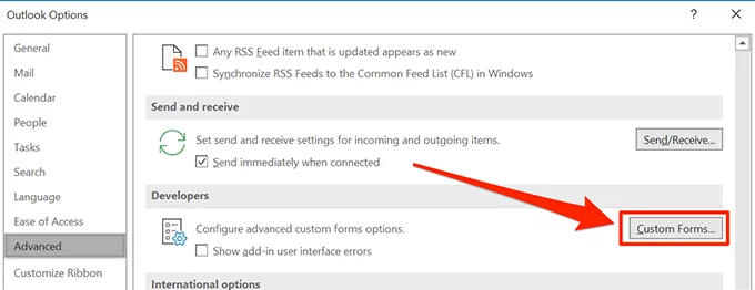 biểu mẫu tùy chỉnh - Help Desk Geek Cách xóa bộ nhớ cache của Outlook hình ảnh 11