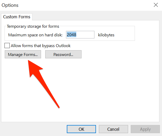 quản lý biểu mẫu - Help Desk Geek Cách xóa bộ nhớ cache của Outlook hình ảnh 12