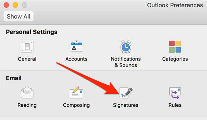 chữ ký email - Help Desk Geek Cách thêm chữ ký trong Outlook hình 10