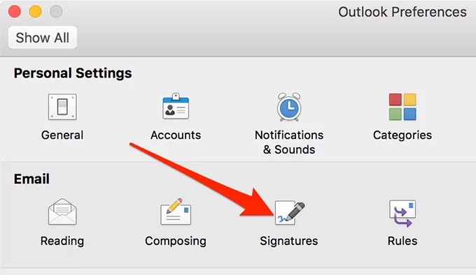 chữ ký email - Help Desk Geek Cách thêm chữ ký trong Outlook hình 10