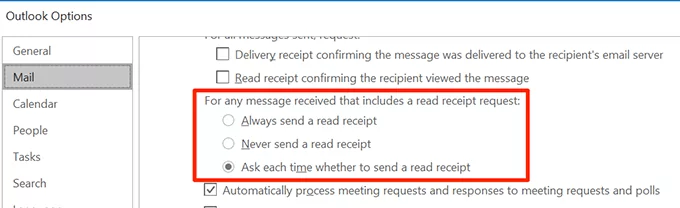 yêu cầu-đọc-nhận-đến - Help Desk Geek Cách thiết lập biên nhận đã đọc trong Outlook hình 7