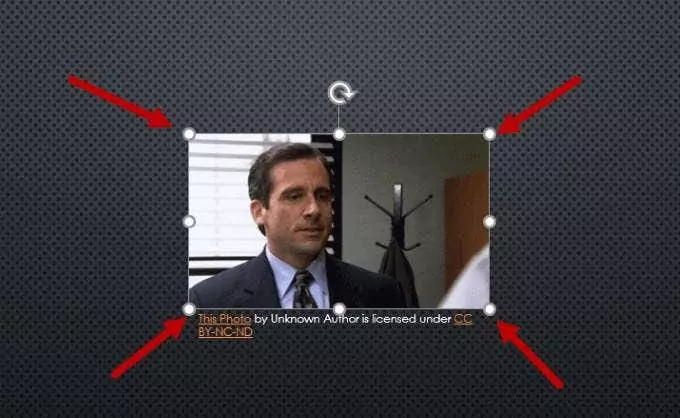 kéo từ góc - Help Desk Geek Cách chèn ảnh GIF động vào PowerPoint ảnh 12