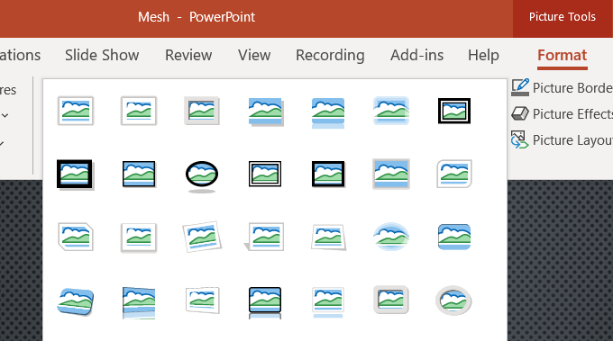công cụ hình ảnh - Help Desk Geek Cách chèn ảnh GIF động vào PowerPoint ảnh 14