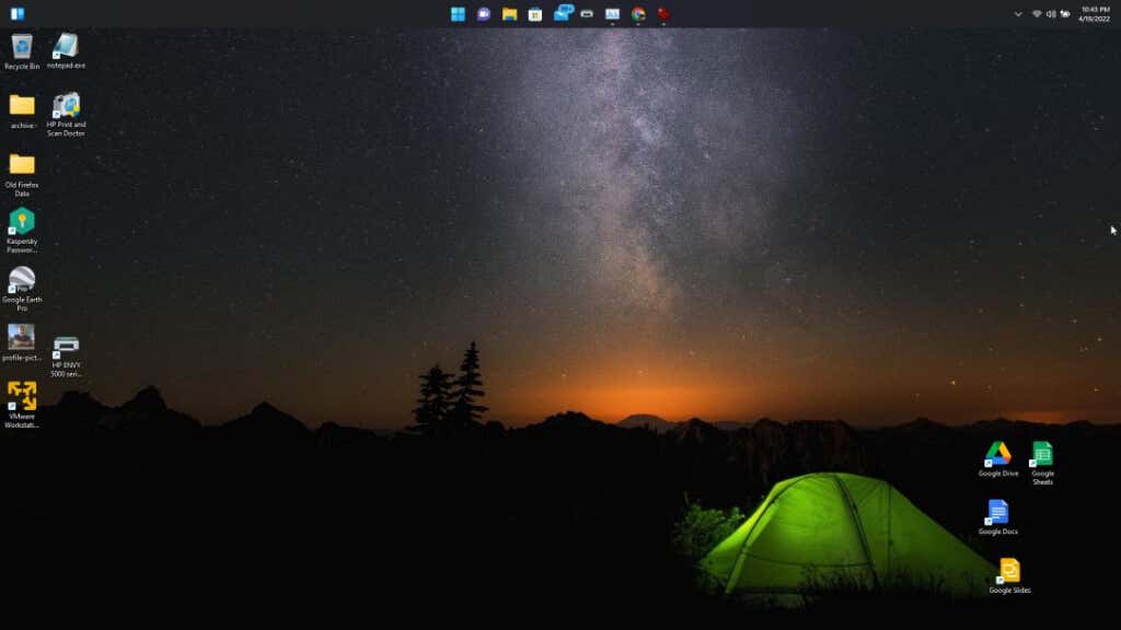 7-taskbar-top - Bộ phận trợ giúp Geek Cách di chuyển thanh tác vụ Windows 11 sang trái hoặc phải và tùy chỉnh hình ảnh 8