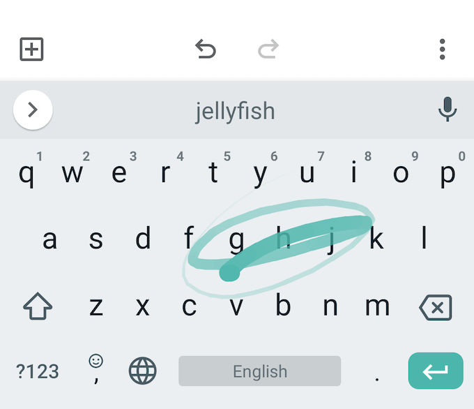 Nhập bằng cử chỉ trong Gboard - Mẹo kỹ thuật trực tuyến Vuốt để nhập hình ảnh
