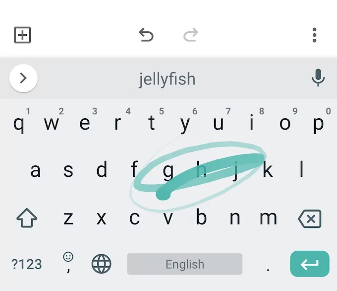 Nhập bằng cử chỉ trong Gboard - Mẹo kỹ thuật trực tuyến Vuốt để nhập hình ảnh