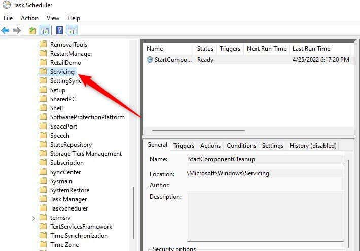 7.-task-lịch trình-phục vụ - Help Desk Geek Thư mục WinSxS là gì, tại sao nó lớn và cách dọn dẹp? hình ảnh 8
