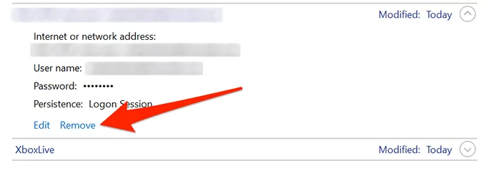 xóa thông tin xác thực - Help Desk Geek Cách khắc phục Outlook liên tục hỏi mật khẩu hình 6