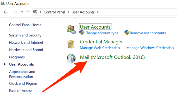 cài đặt thư - Help Desk Geek Cách khắc phục Outlook liên tục hỏi mật khẩu hình 9