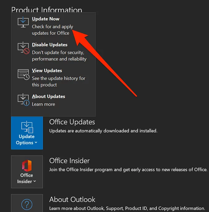 update-outlook - Bộ phận trợ giúp Geek Cách khắc phục Outlook liên tục hỏi mật khẩu ảnh 24