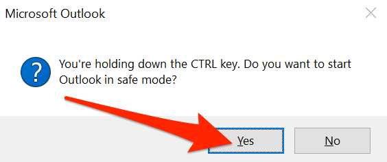 Outlook-safe-mode - Bộ phận trợ giúp Geek Cách khắc phục Outlook liên tục hỏi mật khẩu hình 25