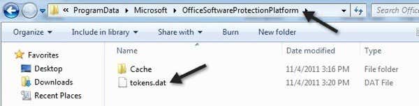 Sửa lỗi MS Office “Không thể xác minh giấy phép” 9 mã thông báo cũ