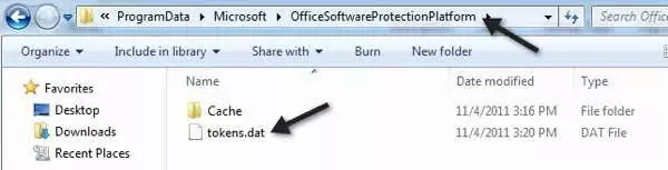 Sửa lỗi MS Office “Không thể xác minh giấy phép” 9 mã thông báo cũ