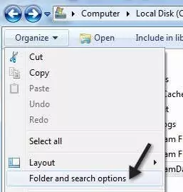Sửa lỗi MS Office “Không thể xác minh giấy phép” 10 tùy chọn thư mục và tìm kiếm