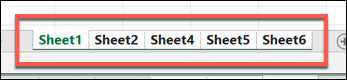 Tab bảng tính được chọn trong Excel - Bộ phận trợ giúp Cách Gộp Dữ Liệu Trong Nhiều File Excel Hình 6