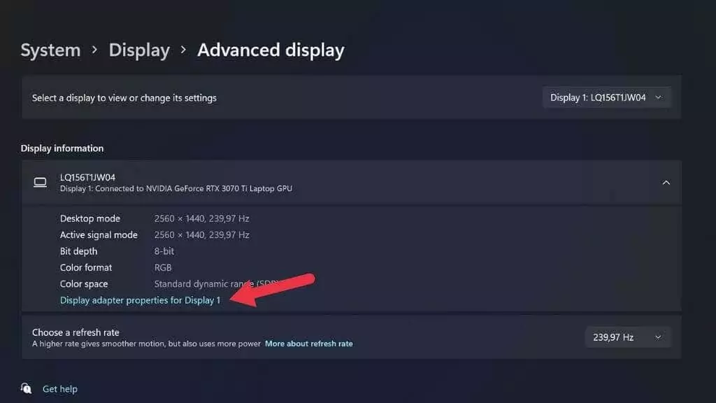 6-Adapter - Người đam mê bộ phận trợ giúp Cách tìm hiểu card đồ họa trong PC Windows 11 của bạn hình 7
