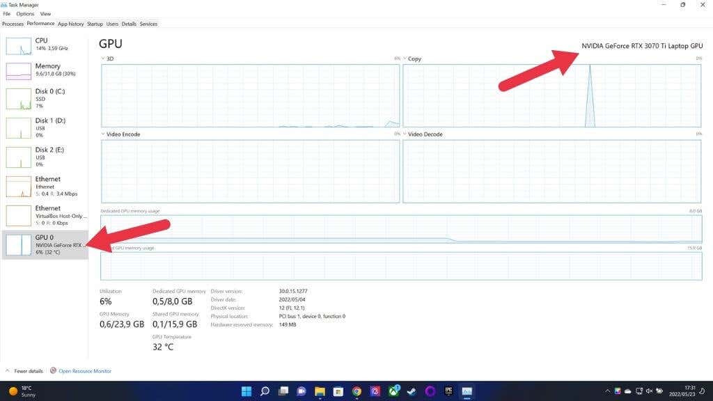 12-Performance-2 - Người đam mê bộ phận trợ giúp Cách tìm hiểu card đồ họa trong PC Windows 11 của bạn hình 13