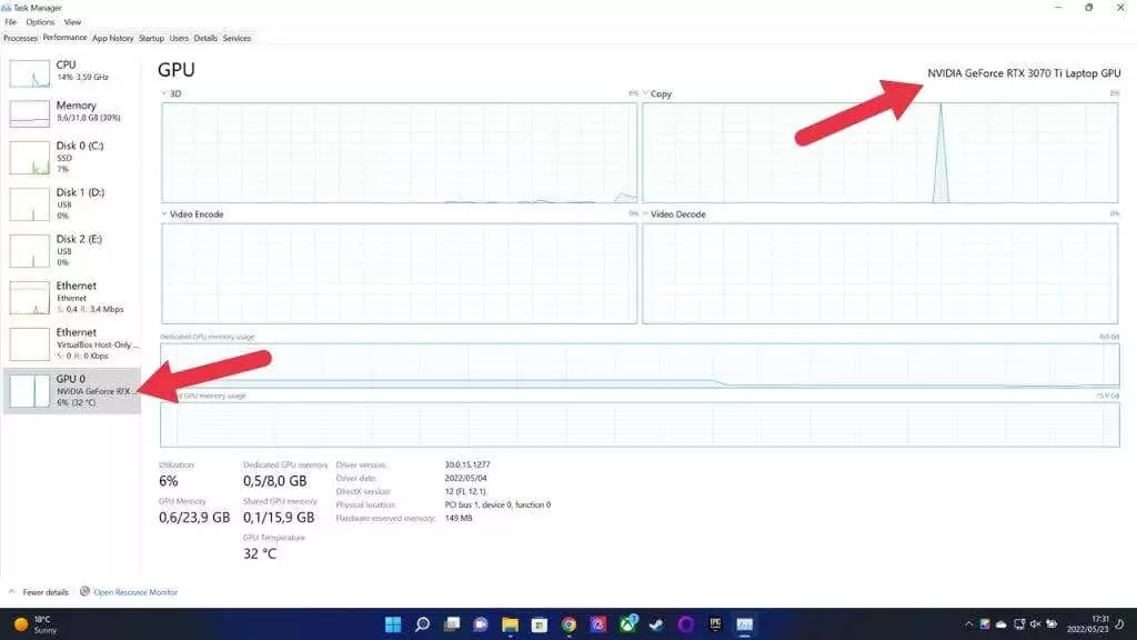 12-Performance-2 - Người đam mê bộ phận trợ giúp Cách tìm hiểu card đồ họa trong PC Windows 11 của bạn hình 13
