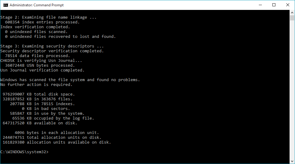 7-CHKDSK - Người đam mê bộ phận trợ giúp Cách kiểm tra tình trạng ổ cứng trong Windows 11/10 ảnh 8