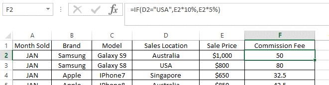 tính phí excel - Help Desk Geek Cách sử dụng câu lệnh If và Nested If trong Excel hình 3