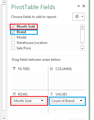 chọn trường bảng tổng hợp - 5 - Help Desk Geek Cách tạo Pivot Table đơn giản trong Excel hình 6