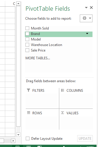 trường bảng tổng hợp - 4 - Help Desk Geek Cách tạo Pivot Table đơn giản trong Excel hình 5