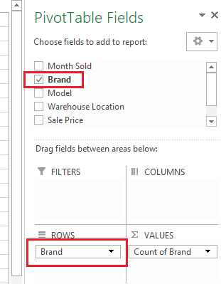 chọn trường - 7 - Help Desk Geek Cách tạo Pivot Table đơn giản trong Excel hình 9