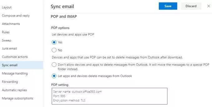 pop-and-imap-in-outlook - Bộ phận trợ giúp Geek Cô Hotmail? Hình ảnh giải thích về dịch vụ email của Microsoft Outlook 5