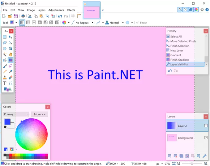 Ví dụ về Paint-Net - Mẹo công nghệ trực tuyến Paint.NET là gì? hình ảnh