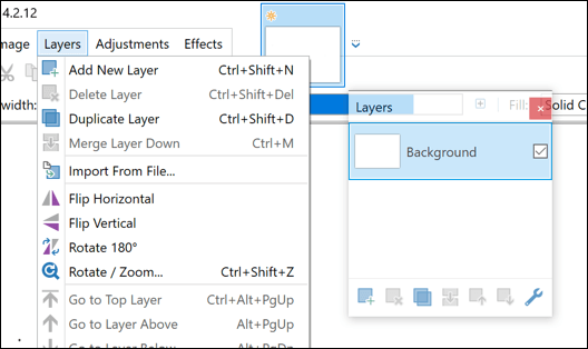 Paint-NET-Layers - Mẹo công nghệ trực tuyến Tạo hình ảnh cơ bản trong hình ảnh Paint.NET 5