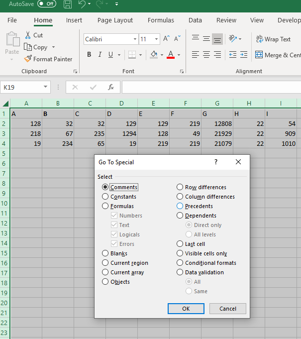 go-to-tool-excel - Bộ phận trợ giúp Geek 10 mẹo và thủ thuật Excel cho năm 2019 ảnh 13