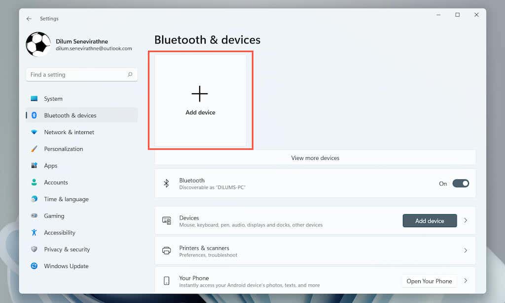 14-Add-Device - Bộ phận trợ giúp Geek Cách khắc phục hiện tượng lag chuột Bluetooth trong Windows 11 hình 15