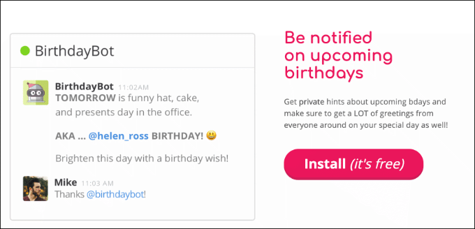 BirthdayBot - Mẹo công nghệ trực tuyến Hình ảnh sinh nhậtBot