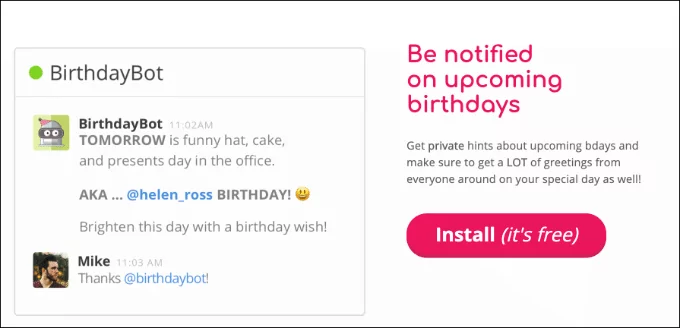 BirthdayBot - Mẹo công nghệ trực tuyến Hình ảnh sinh nhậtBot