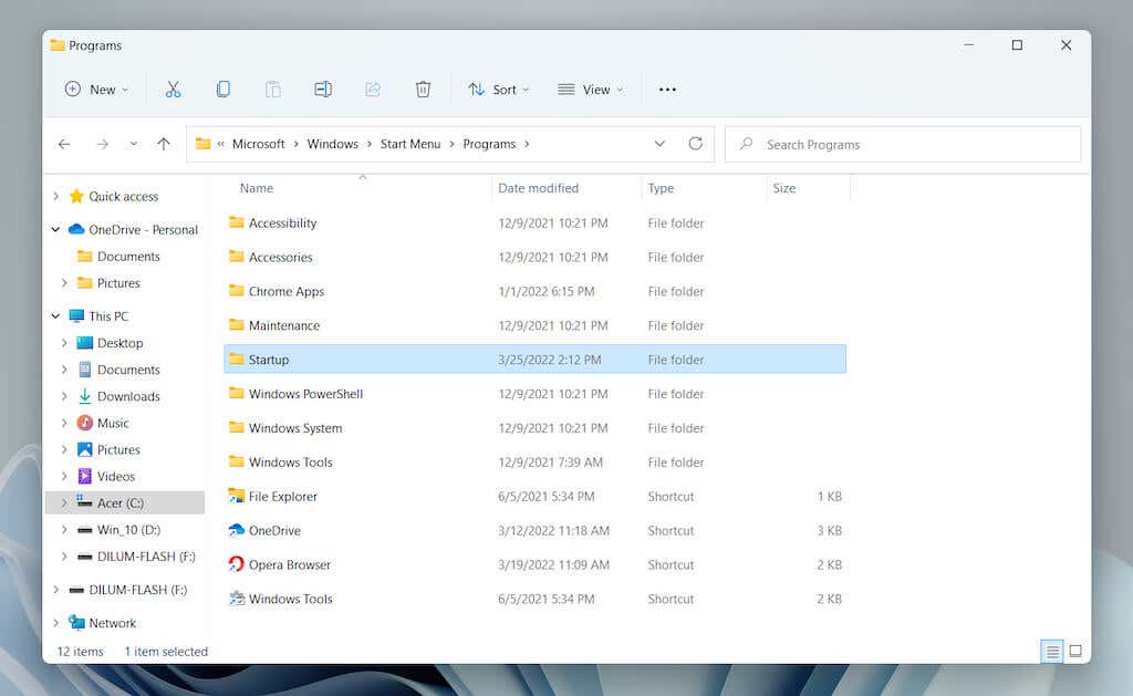 04-Startup-Folder - Help Desk Geek Cách xác định vị trí thư mục khởi động trong Windows 11 hình 5