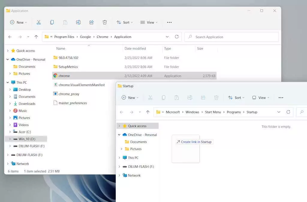 07-Tạo-Phím tắt - Help Desk Geek Cách xác định vị trí thư mục khởi động trong Windows 11 ảnh 8