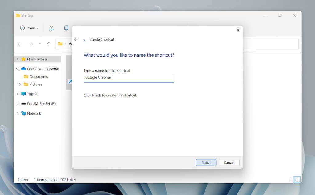 Phím tắt 10 tên - Help Desk Geek Cách xác định vị trí thư mục khởi động trong Windows 11 hình 11