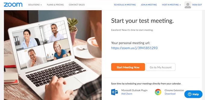 zoom_start-your-test-meeting - Mẹo kỹ thuật trực tuyến Cách thiết lập hình ảnh thu phóng 4