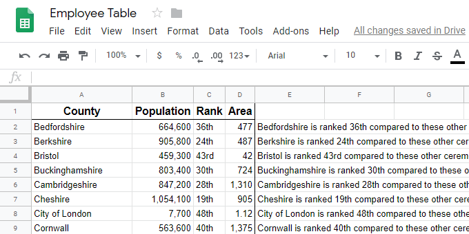 5 - bàn cuối cùng - Help Desk Geek Cách sử dụng hàm CONCATENATE trong Google Sheets hình 6