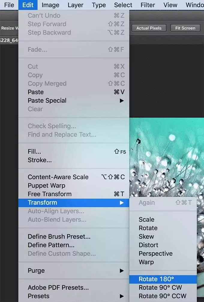 xoay ảnh - Mẹo kỹ thuật trực tuyến Xoay ảnh Trong ảnh Photoshop