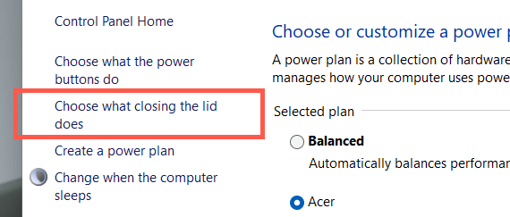 04-Power-Options - Bộ phận trợ giúp Geek Cách giữ màn hình luôn bật khi đóng máy tính xách tay trong Windows 11/10 hình 5