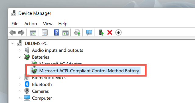 17-Trình Điều Khiển Pin - Help Desk Geek Cách giữ màn hình luôn bật khi đóng máy tính xách tay trong Windows 11/10 ảnh 18