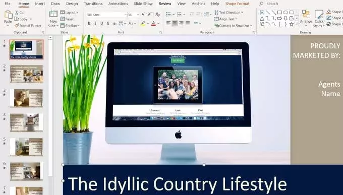 thanh-bottom-blue - Help Desk Geek Cách chỉnh sửa hoặc sửa đổi mẫu PowerPoint hình ảnh 12