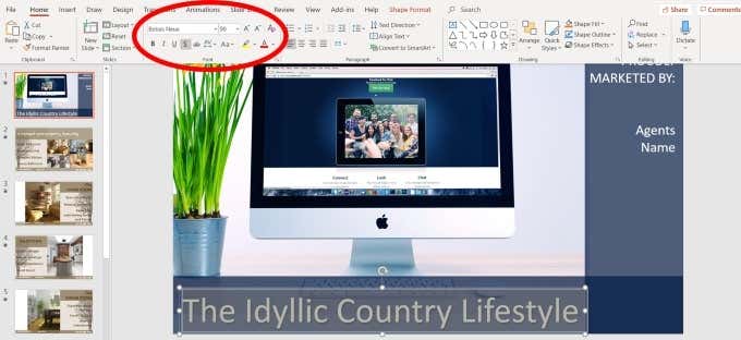 text-change-options-1 - Bộ phận trợ giúp Geek Cách chỉnh sửa hoặc sửa đổi mẫu PowerPoint hình ảnh 15