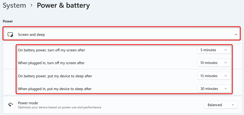 3-en-sleep-mode-in-windows-11 - Help Desk Geek Cách khắc phục Chế độ ngủ của Windows 11 không hoạt động hình 3